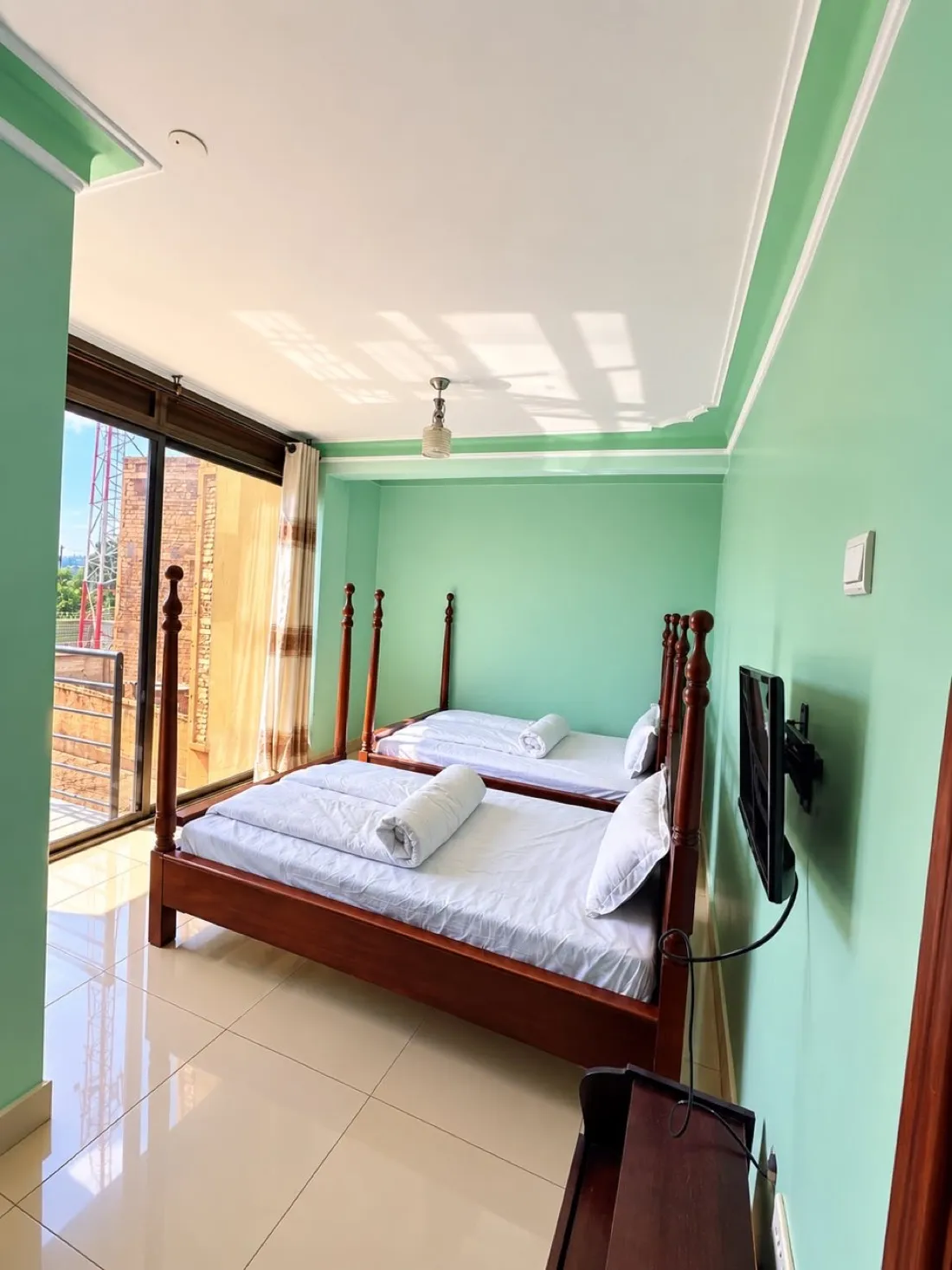 Twin Room at Tesh Hotel